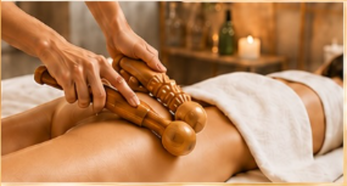 Lymphatic drainage treatment tools at Luméa